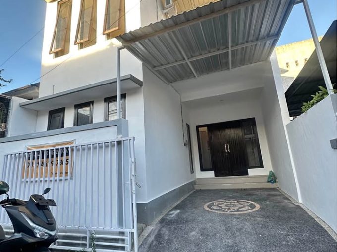 Rumah Minimalis Moderen Lantai 2 di Denpasar Selatan